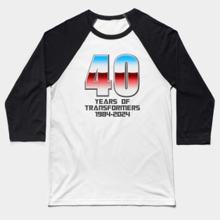 Transformers: GEN 1 - 40th Anniversary (4 light tees) Baseball T-Shirt